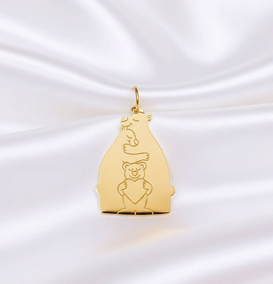 Ciondolo familiare Bear 3