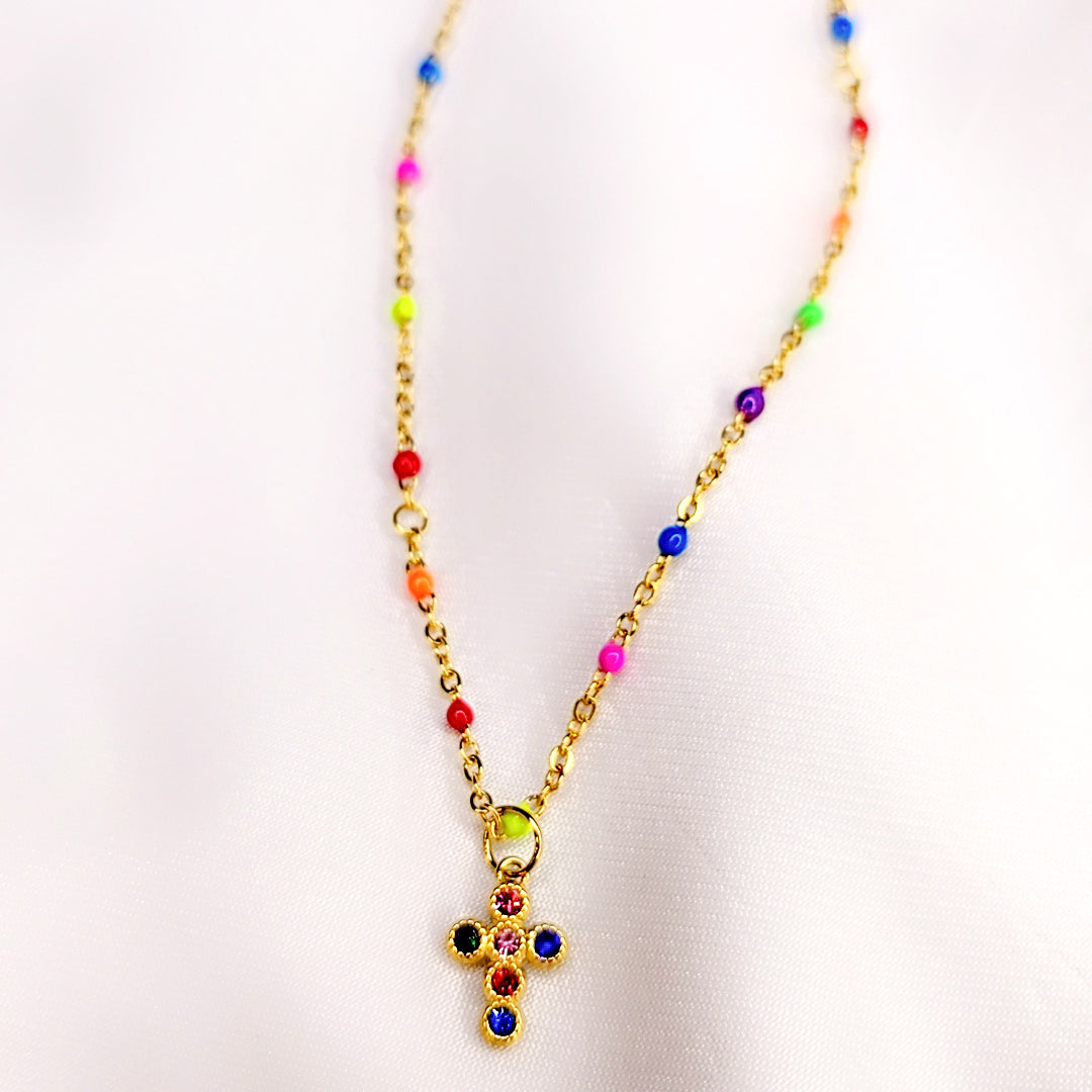 Collana Roxy multicolor
