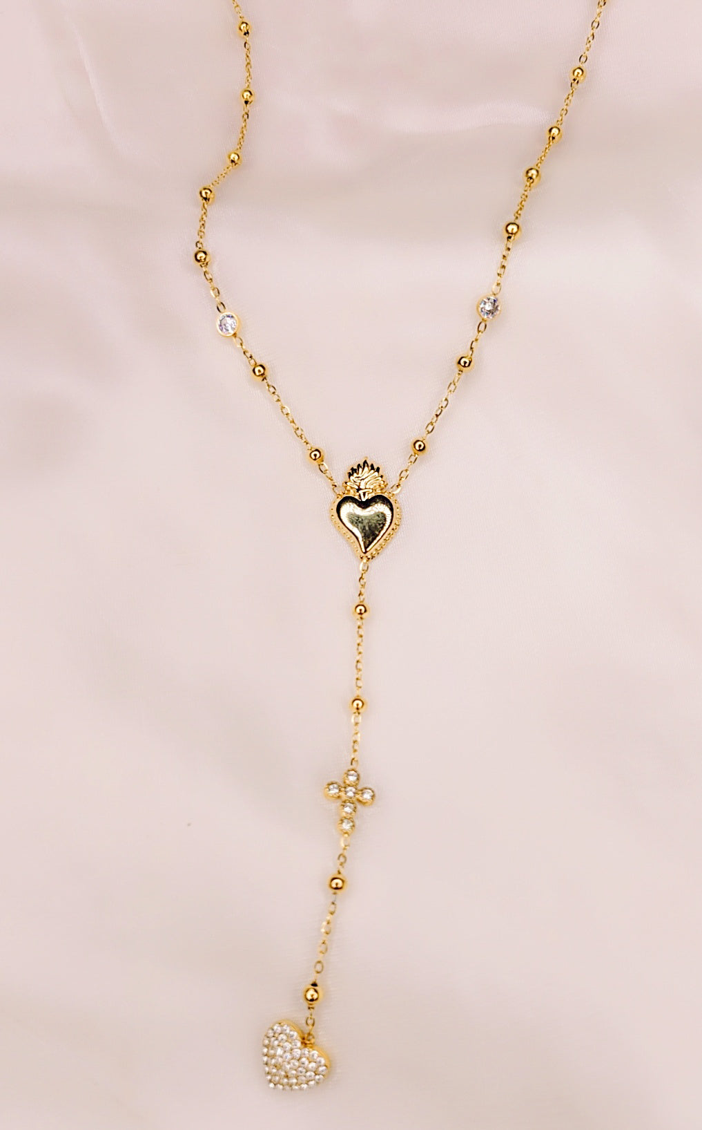 Collana Rosy heart