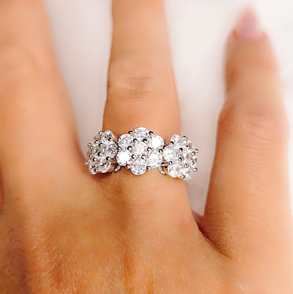 Anello Trilogia di Petali