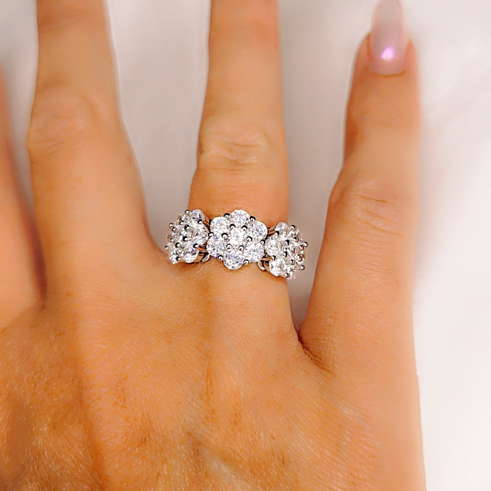 Anello Trilogia di Petali