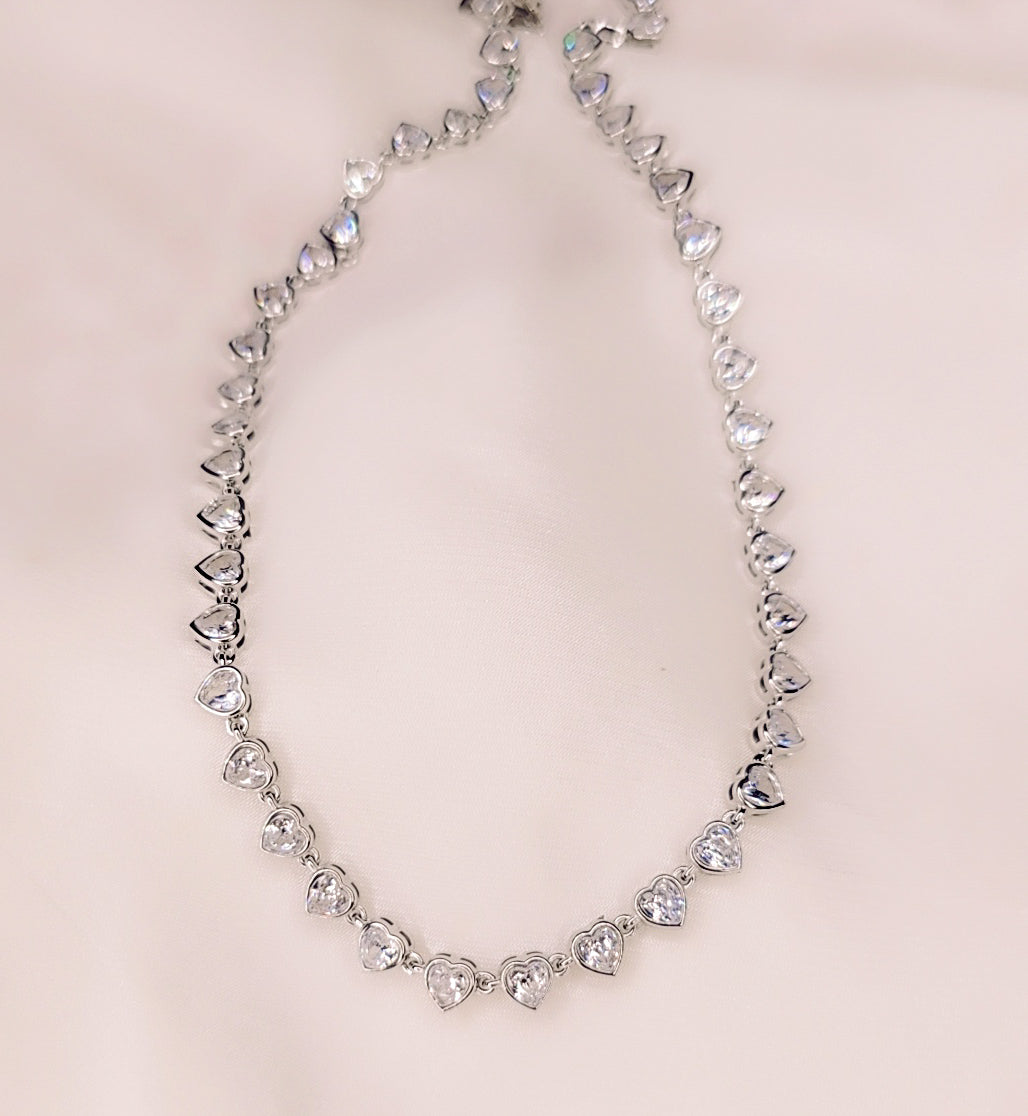 Collana Sparkly Heart