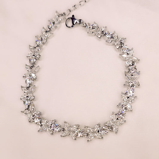 Bracciale Sparkly Flowers