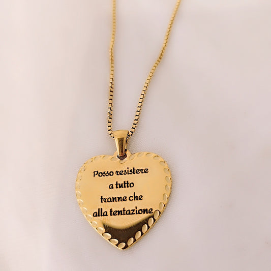 Collana la forza del cuore