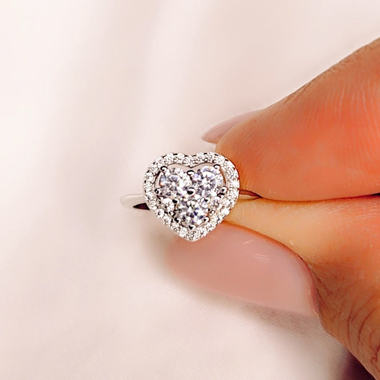 Anello Cuore di Luce