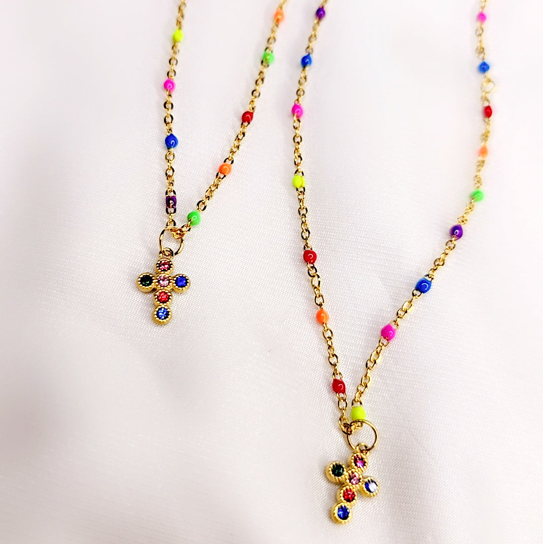 Collana Roxy multicolor