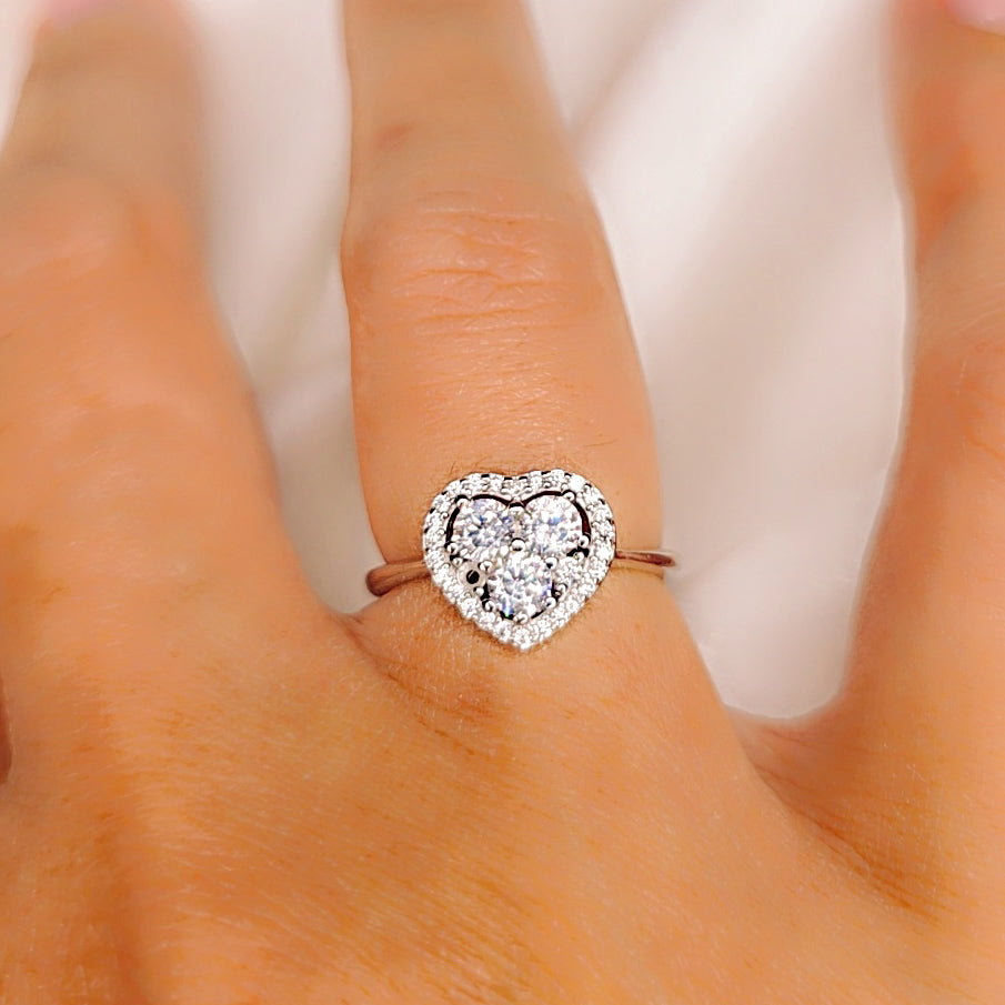 Anello Cuore di Luce