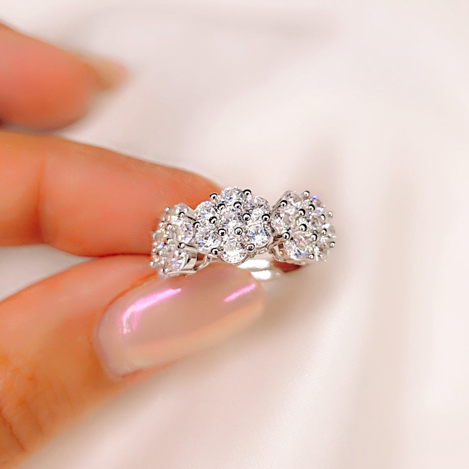 Anello Trilogia di Petali