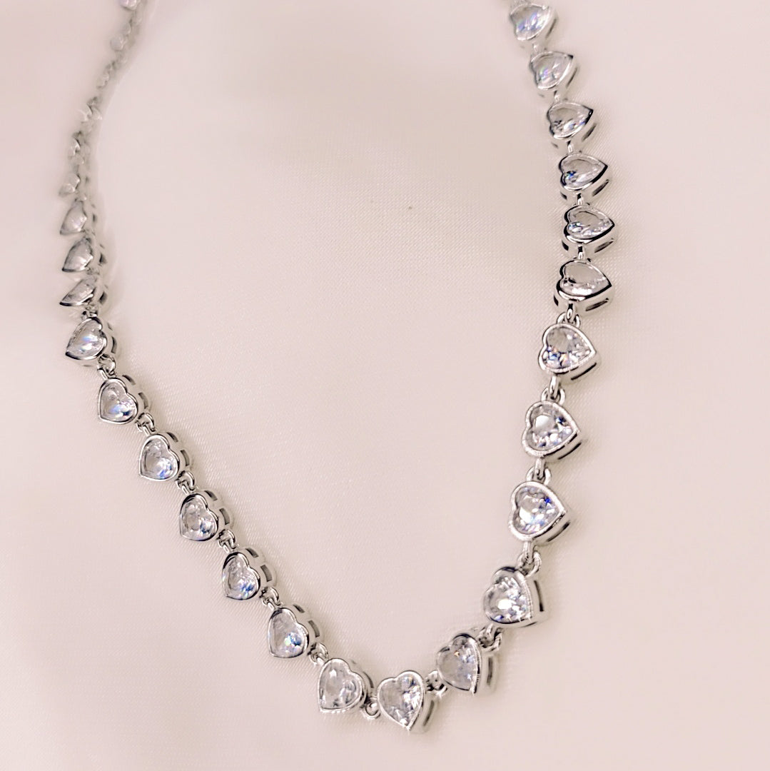 Collana Sparkly Heart