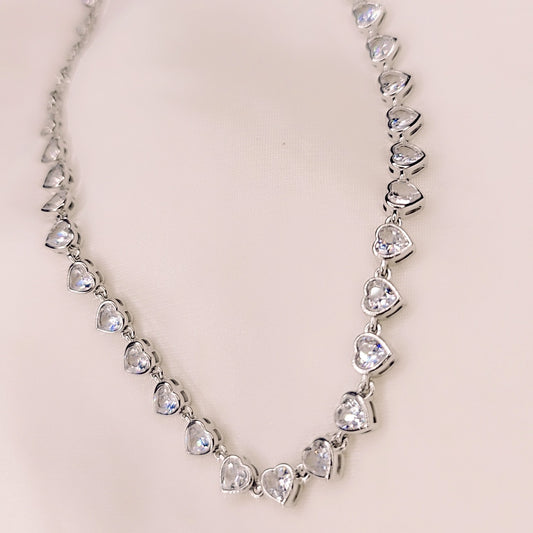 Collana Sparkly Heart