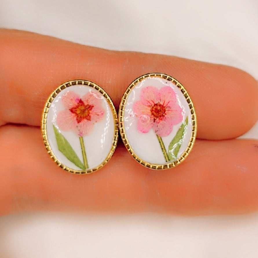 Orecchini Flowers botton