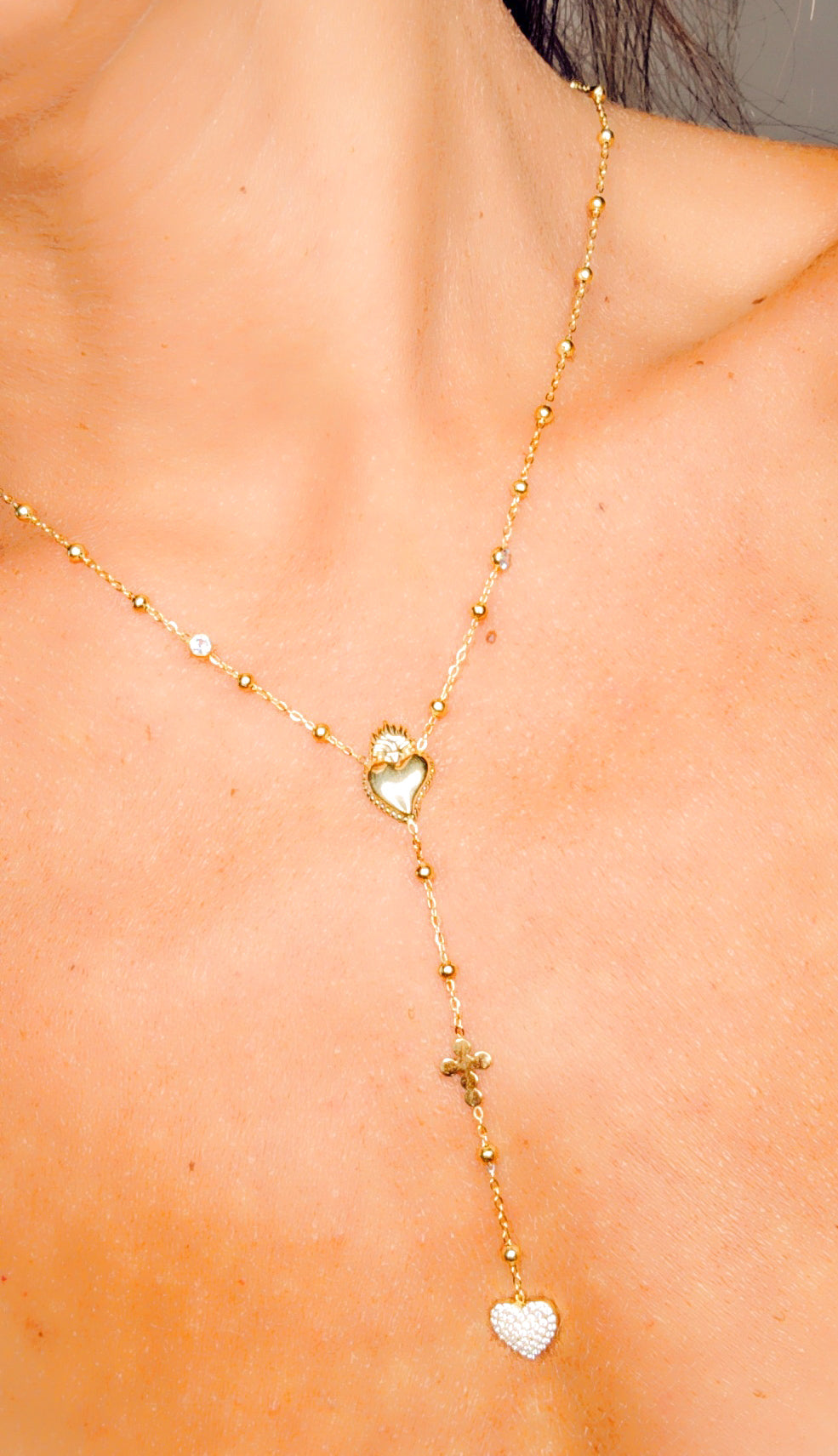 Collana Rosy heart