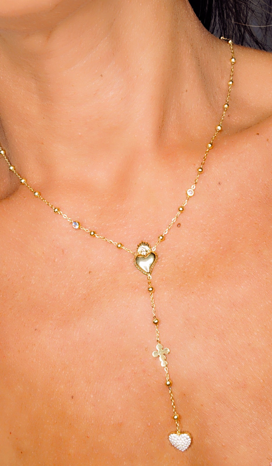 Collana Rosy heart