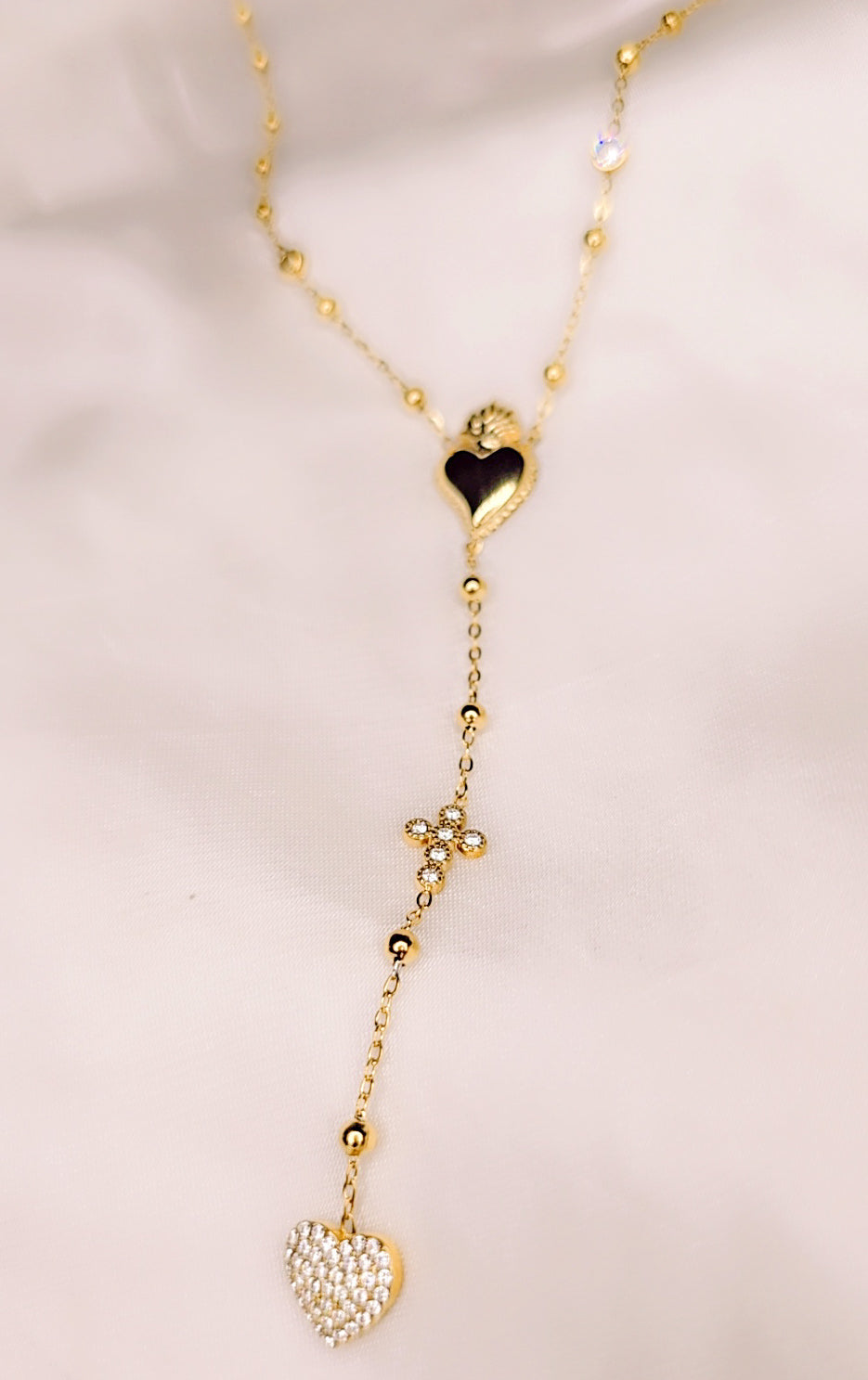 Collana Rosy heart