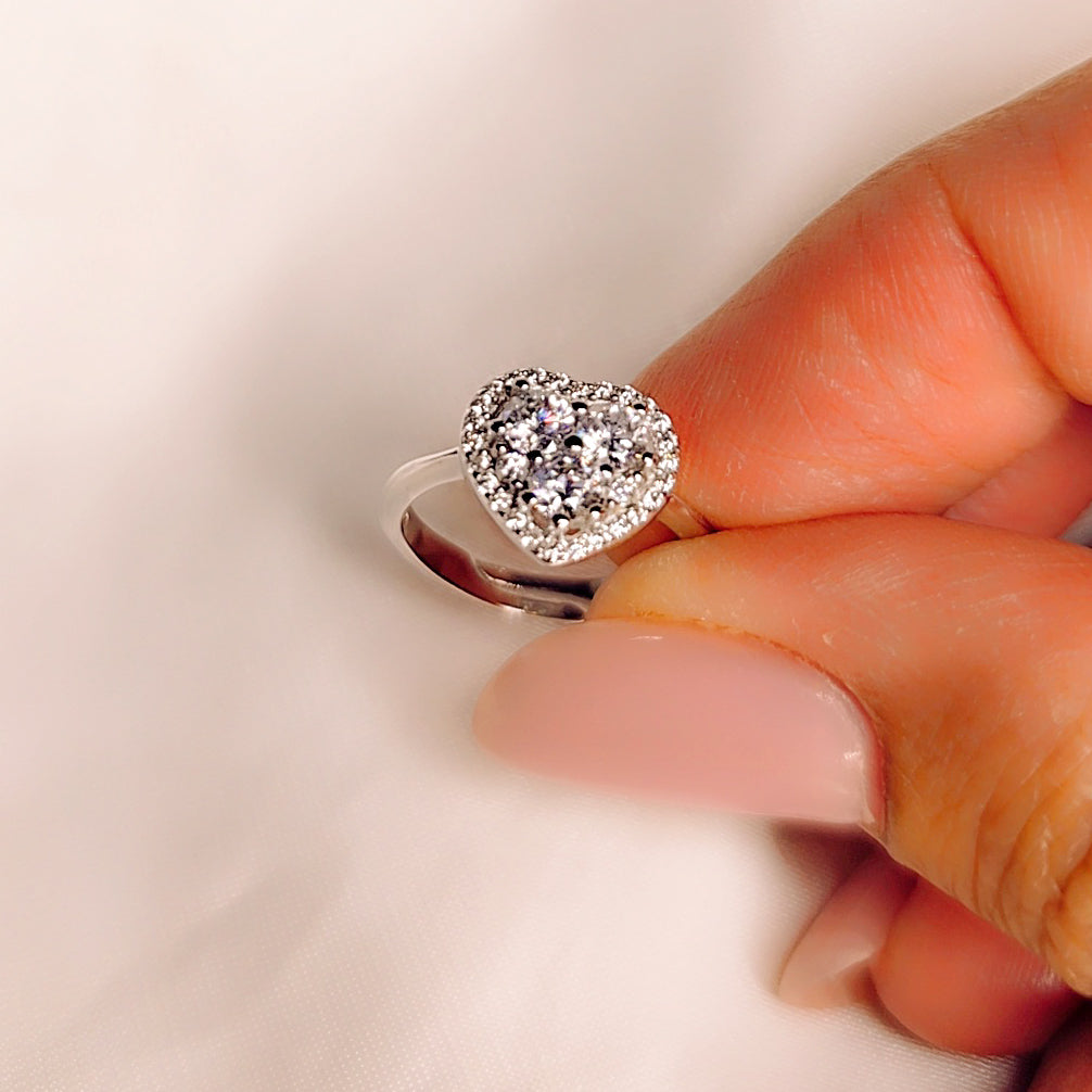Anello Cuore di Luce