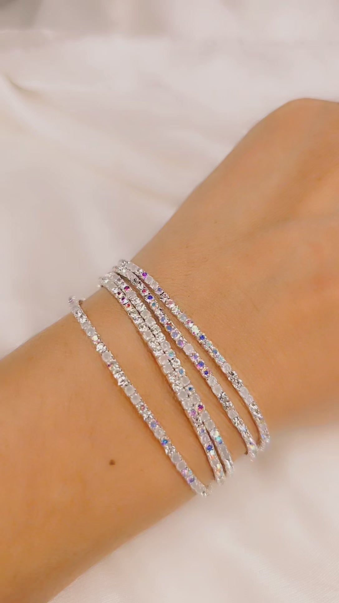 Bracciali Six white