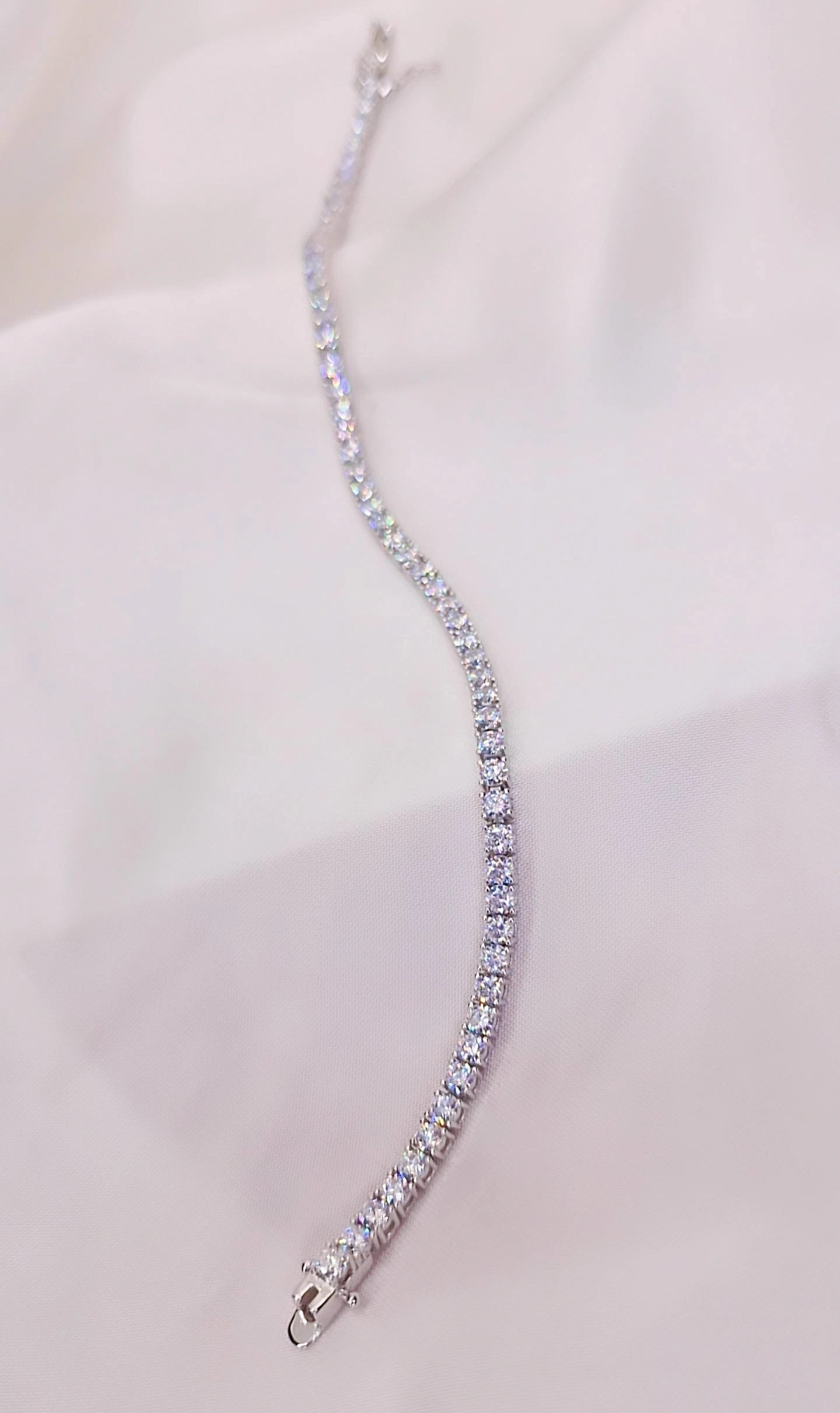 Bracciale Tennis White 2.5 mm