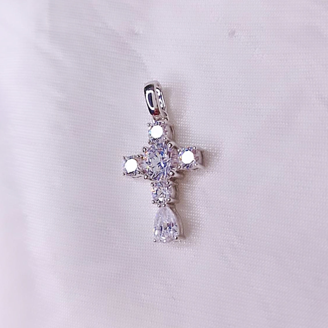 Collana Croce Shine