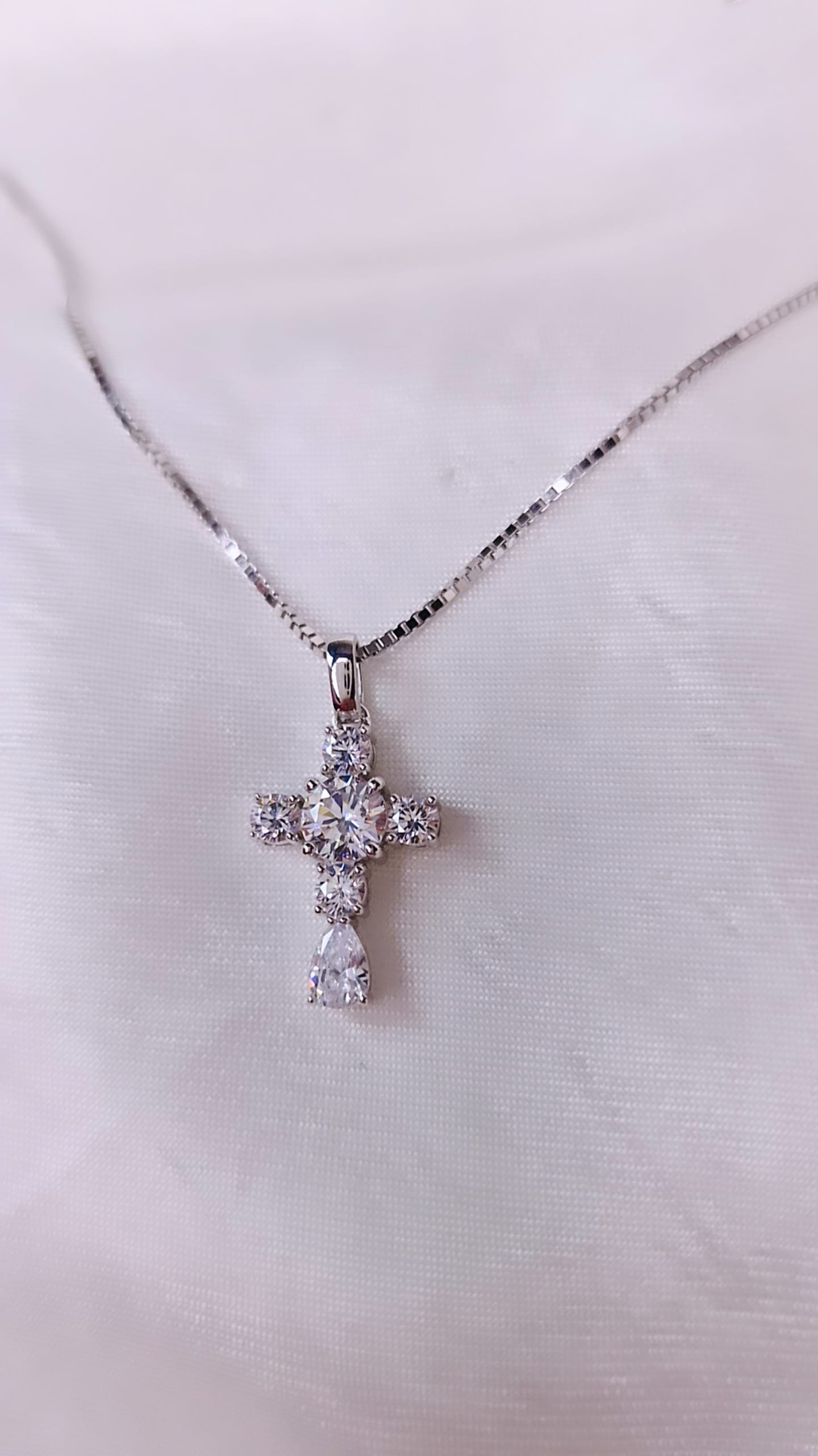 Collana Croce Shine