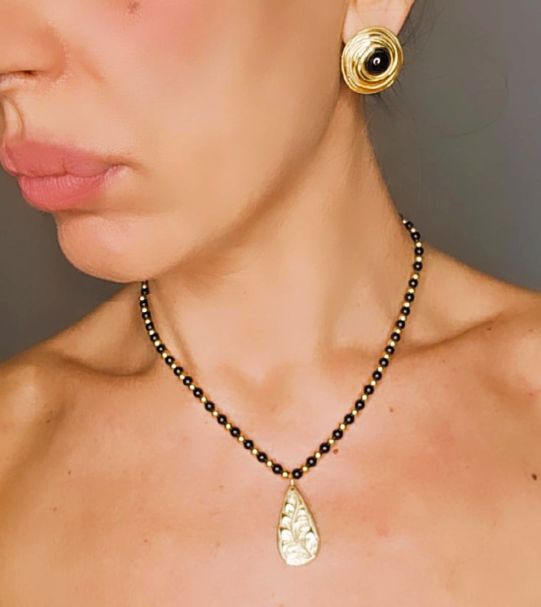 Collana goccia