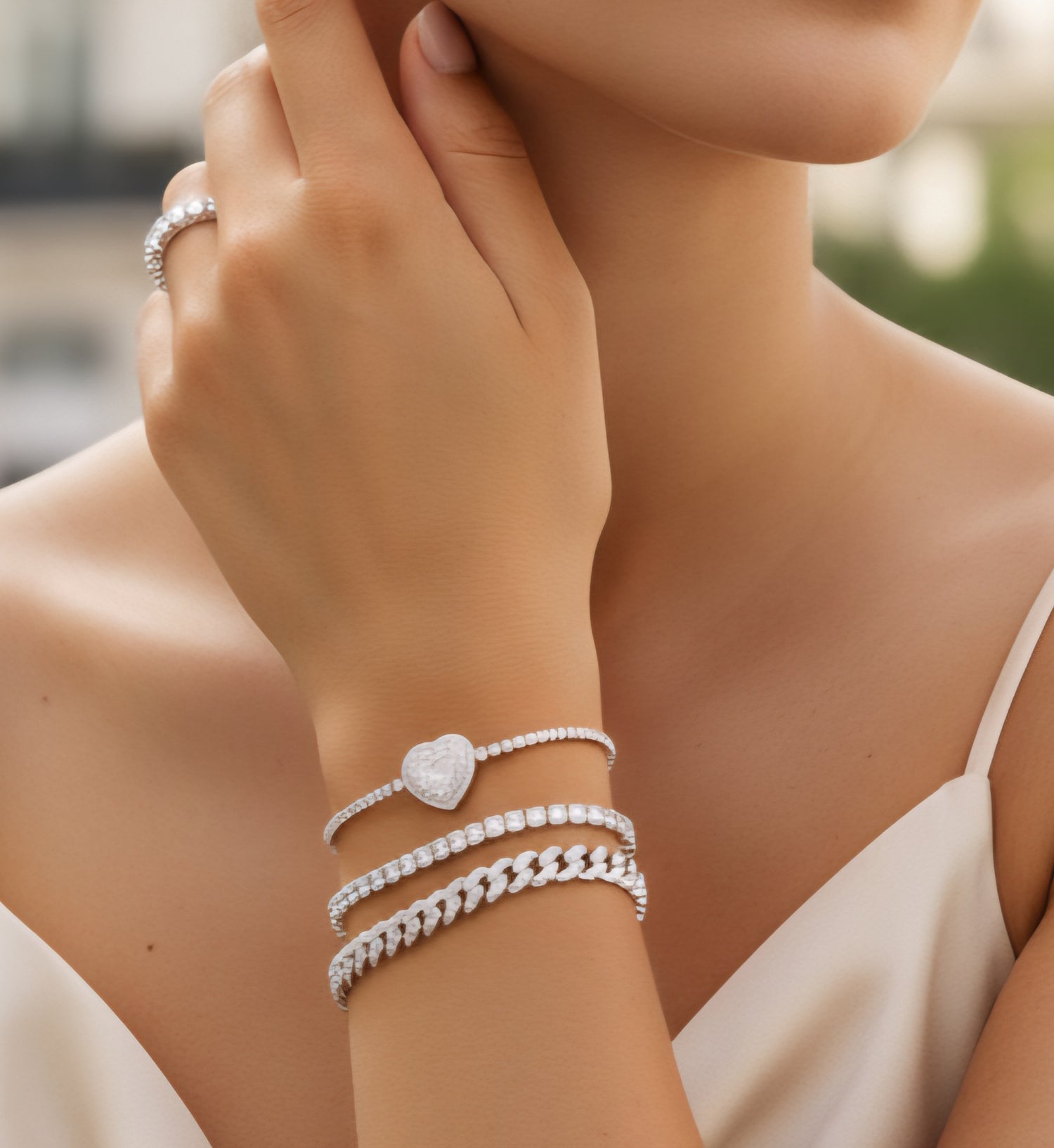 BRACCIALI ARGENTO 925