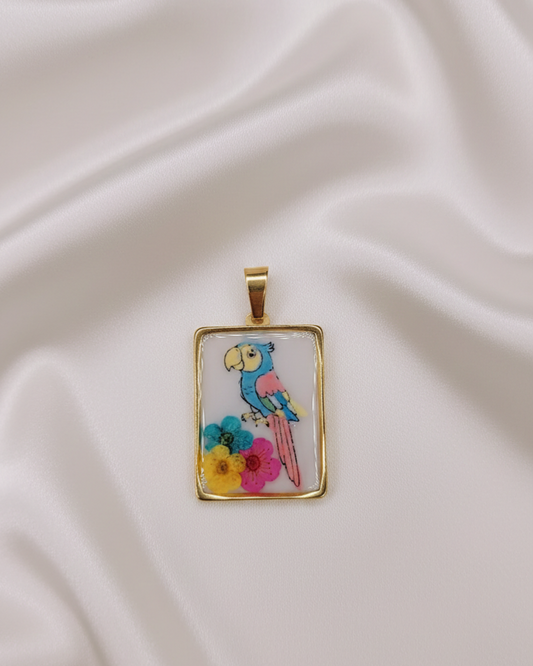 Ciondolo Dixy bianco e nero