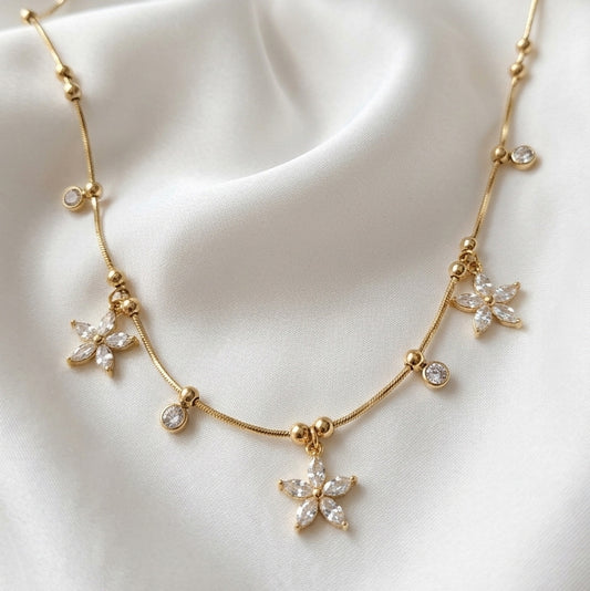 Collana Ninfea D'Oro