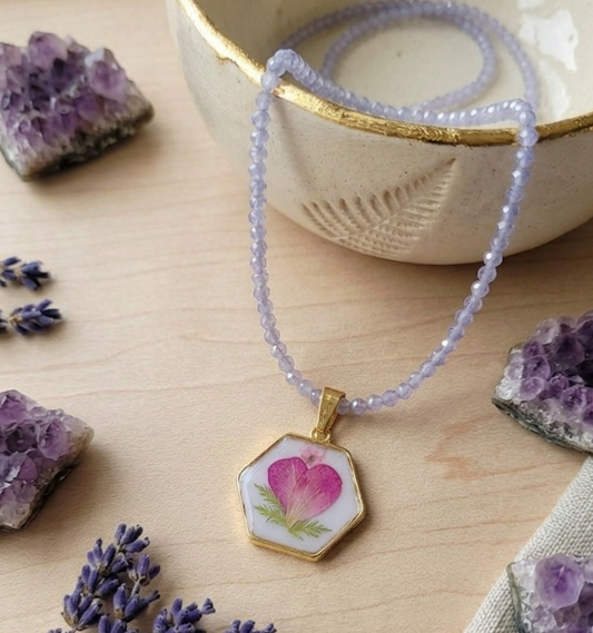 Ciondolo Cuore D'Ambra