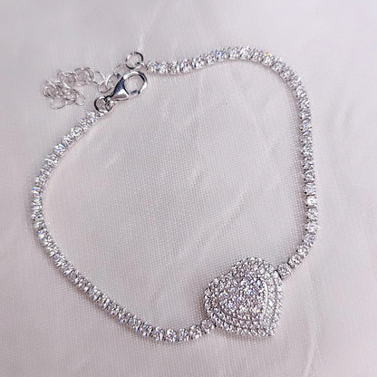 Bracciale Tennis Heart