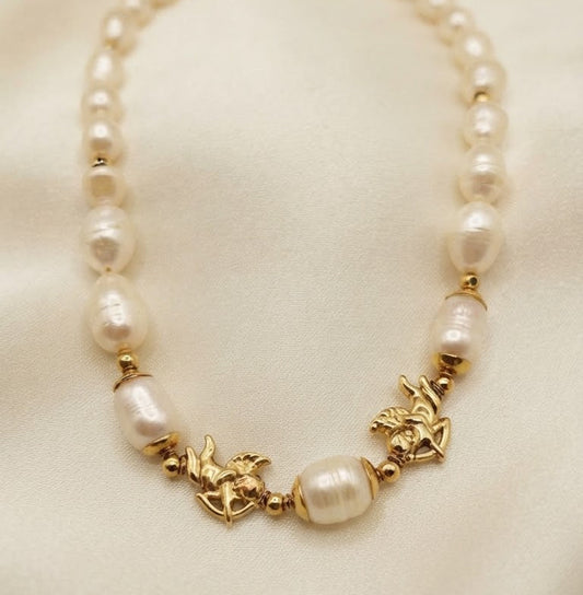 Collana Angel pearl