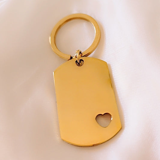 Portachiavi Piastrina da personalizzare