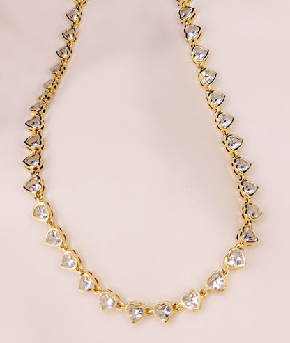 Collana Sparkly Heart
