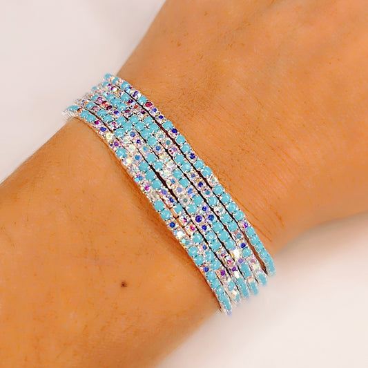 Bracciali Six light blue