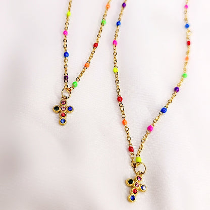 Collana Roxy multicolor