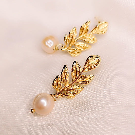Orecchini Flower Pearl