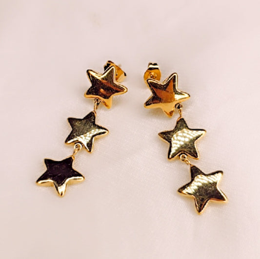 Orecchini Cascata si Stelle