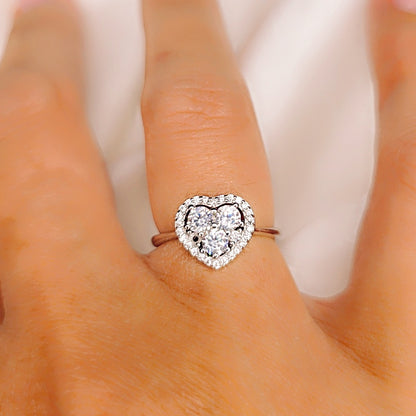 Anello Cuore di Luce