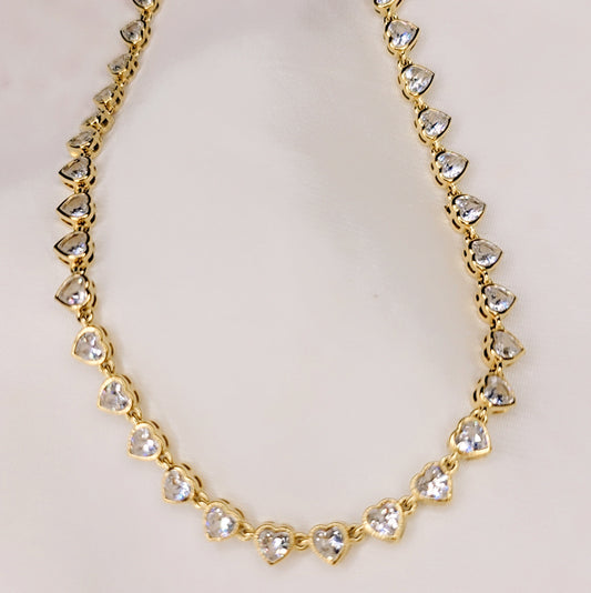 Collana Sparkly Heart