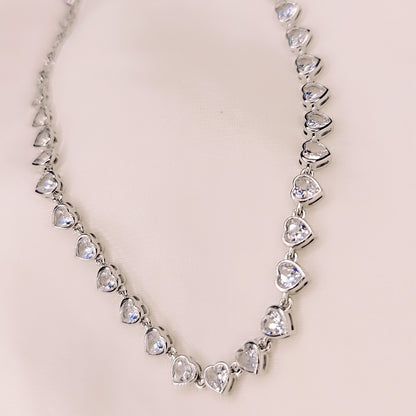Collana Sparkly Heart