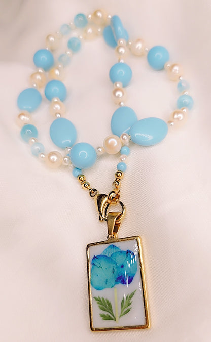 Ciondolo blue