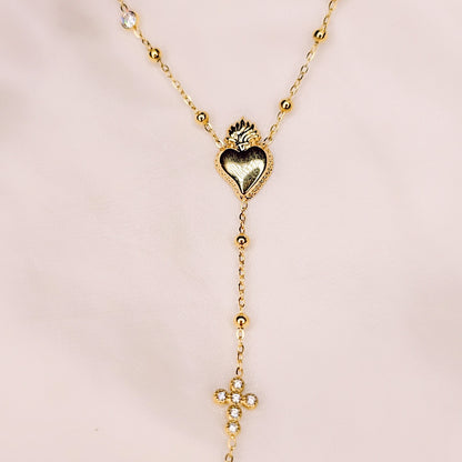 Collana Rosy heart
