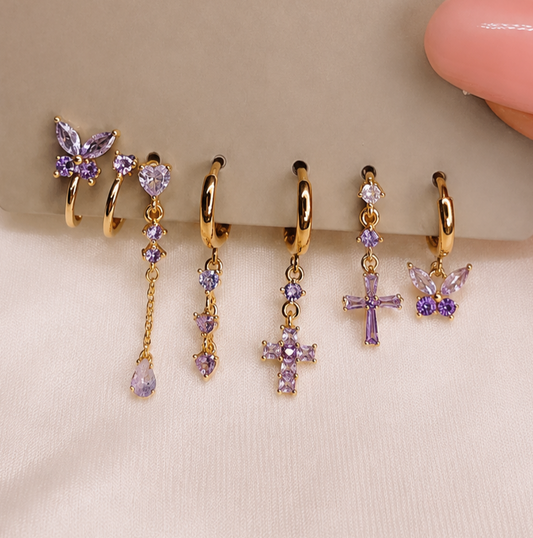 SET Orecchini Celestia