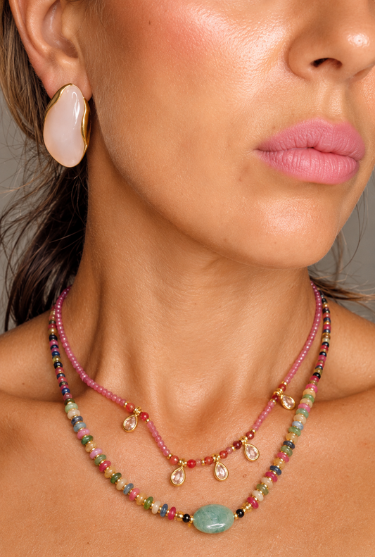 Collana Rose Drops