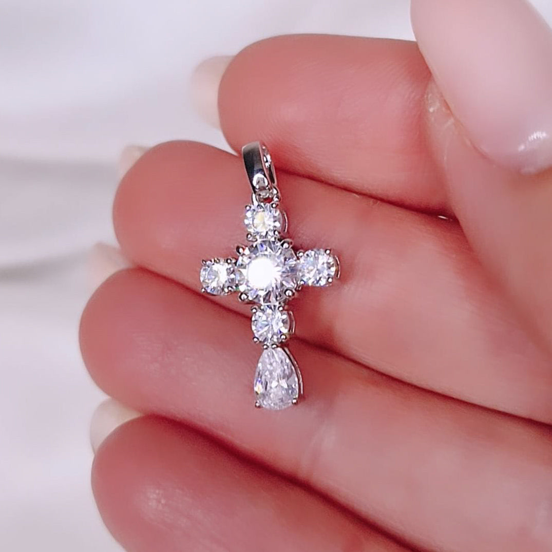 Collana Croce Shine