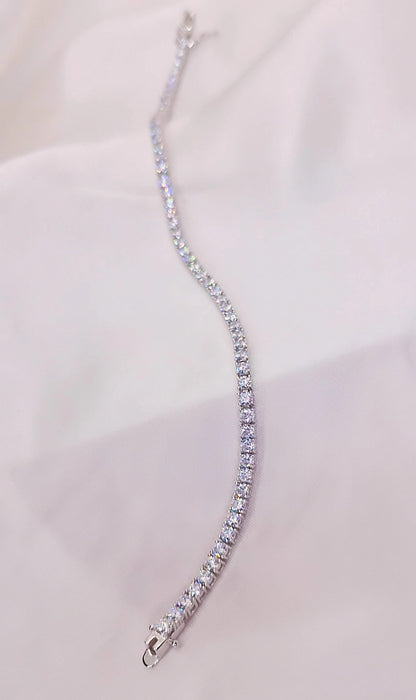 Bracciale Tennis White 2.5 mm