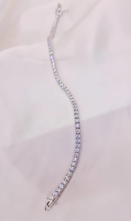 Bracciale Tennis White 2.5 mm