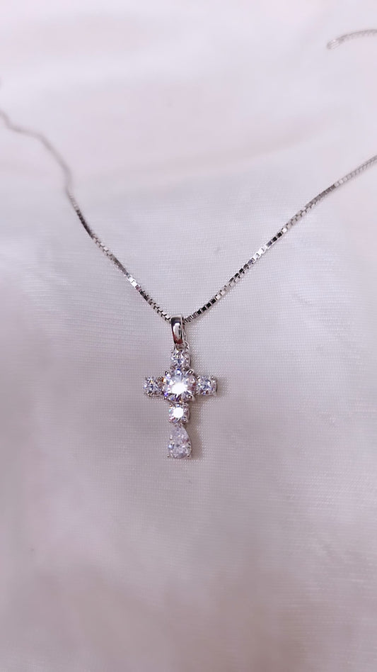 Collana Croce Shine