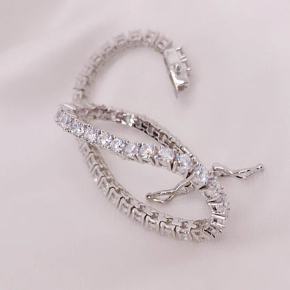 Bracciale Tennis White 3mm