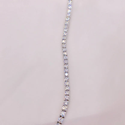 Bracciale Tennis White 3mm