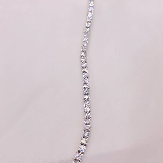 Bracciale Tennis White 3mm